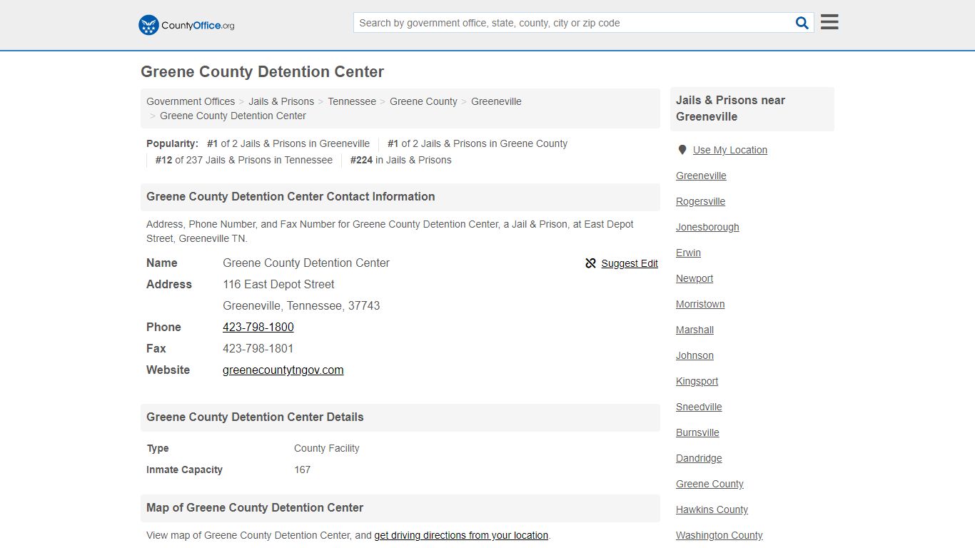 Greene County Detention Center